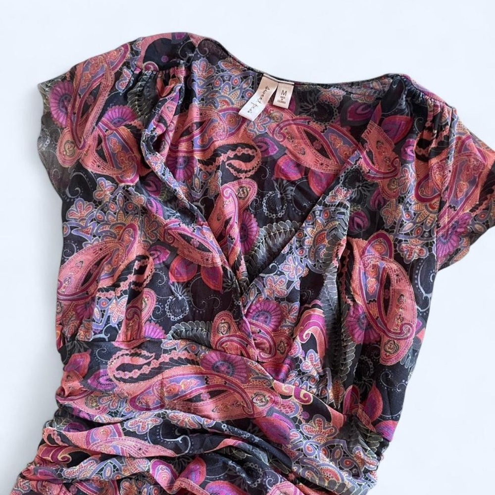 Multicolor Paisley Blouse